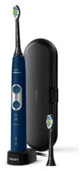Szczoteczka soniczna Philips Sonicare6100 HX6871/47 granatowy. Niebieskie szczoteczki elektryczne PHILIPS. Za 510.00 zł.