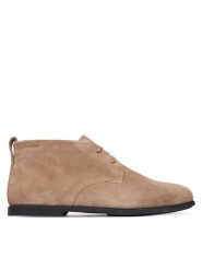 Calvin Klein Trzewiki Low Prof Desert Boot Su HM0HM02190 Beżowy. Brązowe botki sznurowane CALVIN KLEIN, bez wzorów, ze skóry, bez obcasa, bez zapięcia. Za 649.99 zł.