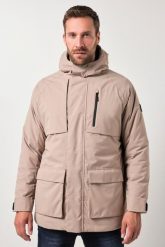 Męska Kurtka funkcyjna outdoor wodoodporna wiatroszczelna kaptur do rozm. 7XL. Brązowe kurtki JAY-PI, m, bez wzorów, z materiału, z kapturem. Za 639.99 zł.