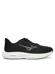 Mizuno Buty do biegania Revolt 4 J1GC2581 52 Czarny. Czarne buty do biegania Mizuno, bez wzorów, z materiału, bez zapięcia, do biegania. Za 429.99 zł.