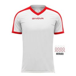 Koszulka sportowa Givova Revolution 3XL Biała-Czerwona - Oddychająca i Lekka. Białe t-shirty sportowe Givova, bez wzorów, z tkaniny, bez ramiączek, do piłki nożnej. Za 52.75 zł.