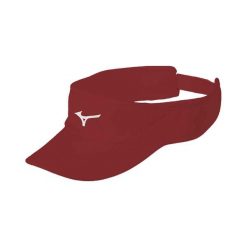 Czapka przeciwsłoneczna Mizuno Drylite czerwona. Czerwone czapki z daszkiem Mizuno, bez wzorów. Za 83.99 zł.