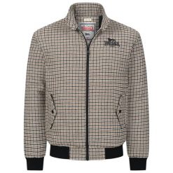 Kurtka Lonsdale Tregony. Brązowe kurtki Lonsdale, l, bez wzorów, z materiału, bez kaptura. Za 501.90 zł.