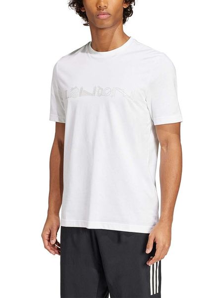 Adidas Koszulka w kolorze białym do tenisa rozmiar: S. Białe t-shirty sportowe Adidas, bez wzorów, bez ramiączek, outdoorowe. Za 106.87 zł.