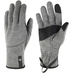 Rękawiczki merino fleece. Czarne rękawiczki Buff, bez wzorów, z elastanu. Za 187.99 zł.