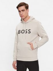 Boss Bluza Soody 1 50504750 Beżowy Regular Fit. Brązowe bluzy Boss, l, bez wzorów, z syntetyku, bez kaptura. Za 449.99 zł.