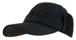 Czarna Jesienno-Zimowa Męska Czapka z Daszkiem -Pako Jeans- Bejsbolówka z Nausznikami. Czarne czapki z daszkiem Pako Jeans, na zimę, bez wzorów, z jeansu. Za 49.00 zł.