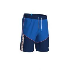 Spodenki Szorty Męskie Arena Team Stripe Bermuda. Niebieskie szorty Arena, m, bez wzorów, sportowe. Za 169.99 zł.