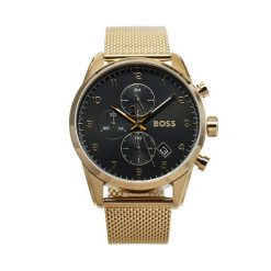 Zegarek BOSS. Żółte zegarki Boss, złote. Za 2,049.00 zł.