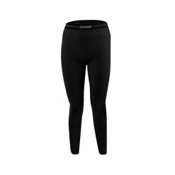 Legginsy Lenz Merino 6.0. Czarne legginsy długie sportowe LENZ, m, bez wzorów, z wełny, trekkingowe. Za 354.65 zł.