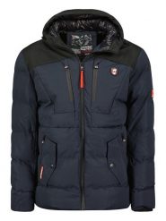 Canadian Peak Kurtka zimowa w kolorze granatowym rozmiar: XXL. Niebieskie kurtki Canadian Peak, na zimę, xxl, bez wzorów, bez kaptura. Za 247.69 zł.