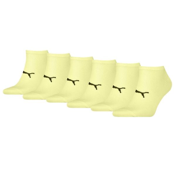 Skarpety Puma Sport Sneaker Light, 6 pary ?ó?ty. Żółte skarpetki sportowe Puma, bez wzorów, z elastanu. W wyprzedaży za 188.79 zł.