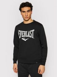 Everlast Bluza 807670-60 Czarny Regular Fit. Czarne bluzy EVERLAST, m, bez wzorów, z bawełny, bez kaptura. Za 189.99 zł.