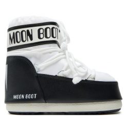 Śniegowce Moon Boot. Białe śniegowce Moon Boot, bez zapięcia. Za 759.99 zł.