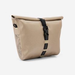 Torba rowerowa do bikepackingu Riverside ADVT 900 na kierownicę IPX6 3,5 l. Brązowe torby na ramię ROCKRIDER, bez wzorów, z materiału, na ramię, bez dodatków. Za 179.99 zł.