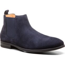 Sztyblety SERGIO BARDI - Inzino FW127374618KD 207. Niebieskie sztyblety Sergio Bardi, bez wzorów, z materiału, bez obcasa, bez zapięcia. W wyprzedaży za 199.00 zł.