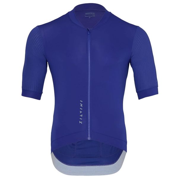 Koszulka Silvini Trafoi. Niebieskie t-shirty sportowe Silvini, bez wzorów, bez ramiączek, rowerowe. Za 369.99 zł.