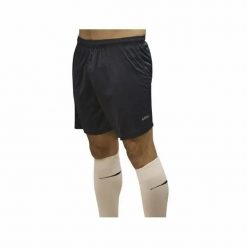 Szorty Softee Full. Czarne krótkie spodenki sportowe Softee, l, bez wzorów, z materiału. Za 55.80 zł.
