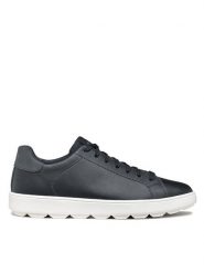 Geox Sneakersy U Spherica Ecub-1 U45GPA 0009B C4064 Granatowy. Niebieskie buty sportowe casual Geox, bez wzorów, ze skóry, bez zapięcia. Za 379.99 zł.