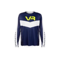 Valentino Rossi MX TRAINING koszulka, niebieska, XL. Niebieskie bluzy VR 46, xl, bez wzorów, bez kaptura. Za 326.00 zł.