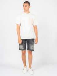 Xagon Man T-Shirt "Zuk" | P2308 2Z87 ZUK | Mężczyzna | Kremowy. Białe t-shirty Xagon, m, bez wzorów, z bawełny, bez kołnierzyka, bez ramiączek. W wyprzedaży za 199.00 zł.