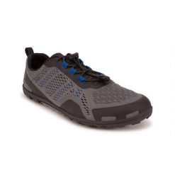 Buty berefoot męskie Xero Shes Aqua X Sport. Szare buty trekkingowe XERO SHOES, bez wzorów, bez zapięcia, trekkingowe. Za 279.99 zł.
