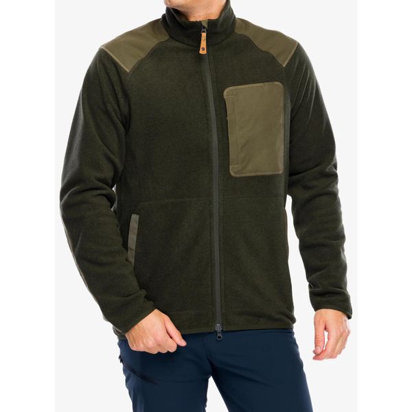 Polar męski Fjallraven Varmland Fleece Jacket. Zielone bluzy z polaru Fjällräven, m, bez wzorów, z polaru, bez kaptura. Za 744.99 zł.