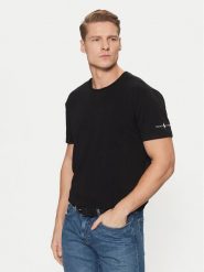 Polo Ralph Lauren Komplet 3 t-shirtów 714965508001 Czarny Slim Fit. Czarne koszulki polo Polo Ralph Lauren, m, bez wzorów, z bawełny, bez kołnierzyka, bez ramiączek. Za 299.99 zł.