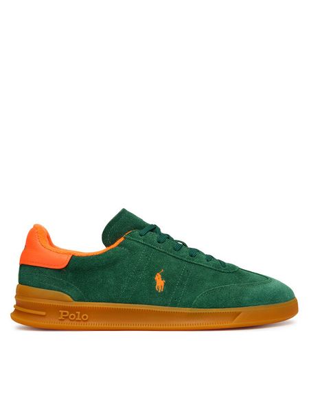 Polo Ralph Lauren Sneakersy 809P06951003 Zielony. Zielone buty sportowe casual Polo Ralph Lauren, bez wzorów, ze skóry, bez zapięcia. Za 599.99 zł.