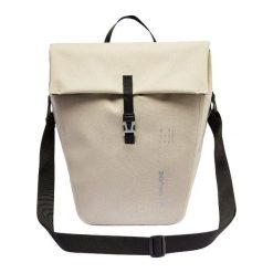 Torba na rower VAUDE ReCycle Pro. Brązowe torby na ramię Vaude, bez wzorów, z materiału, na ramię, duże, z tłoczeniem, bez dodatków. Za 441.30 zł.
