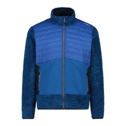 Bluza męska turystyczna CMP 34P1717. Niebieskie bluzy CMP, m, bez wzorów, bez kaptura. Za 339.00 zł.