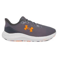 Buty do biegania męskie Under Armour Charged Pursuit 4. Szare buty do biegania Under Armour, bez wzorów, bez zapięcia, do biegania. Za 229.99 zł.