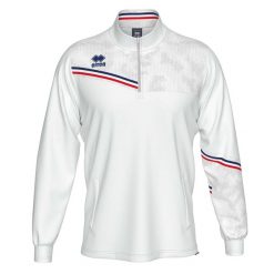 Bluza Errea Elias Giubbino Ad Dorośli. Białe bluzy bez kaptura ERREA, s, bez wzorów, z poliesteru, bez kaptura. Za 247.80 zł.