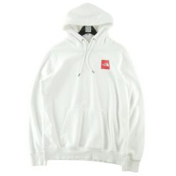 Second life - The North Face bluza męska z kapturem - Jak nowy. Białe bluzy z kapturem The North Face, l, bez wzorów, z materiału, z kapturem. Za 149.06 zł.