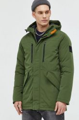 Jack & Jones kurtka JCOBACH męska kolor zielony przejściowa. Zielone kurtki Jack & Jones, l, bez wzorów, bez kaptura. W wyprzedaży za 254.99 zł.