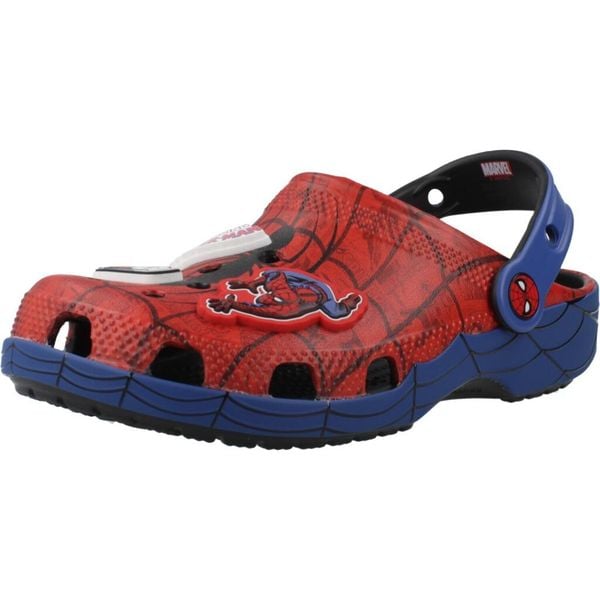 Sandały CROCS SPIDER MAN WEB CLASSIC Czerwony. Czerwone sandały Crocs, z gumy, bez zapięcia. Za 229.00 zł.
