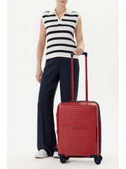 Beverly Hills Polo Club Walizka kabinowa CEO-BHPC-WAL-006-S Czerwony. Czerwone walizki Beverly Hills Polo Club, bez wzorów. Za 299.99 zł.