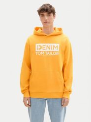 Tom Tailor Denim Bluza 1041482 Żółty Regular Fit. Żółte bluzy TOM TAILOR DENIM, m, bez wzorów, z bawełny, bez kaptura. Za 49.99 zł.