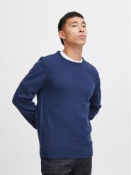 Blend Sweter 20716086 Granatowy Regular Fit. Niebieskie swetry rozpinane Blend, m, bez wzorów, z syntetyku, bez kołnierzyka, bez ramiączek. Za 69.99 zł.