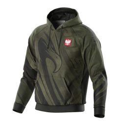 Bluza męska sportowa z kapturem EXTREME HOBBY POLSKA ULTIMATE. Białe bluzy z kapturem EXTREME HOBBY, m, bez wzorów, z materiału, z kapturem. Za 259.00 zł.