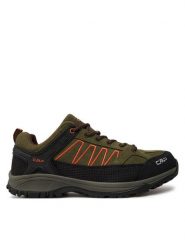 CMP Trekkingi Sun Hiking Shoe 31Q4807 Zielony. Zielone botki sznurowane CMP, bez wzorów, ze skóry, bez obcasa, bez zapięcia. Za 229.99 zł.