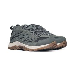 Męskie buty trekkingowe Columbia CRESTWOOD WATERPROOF 2099881342. Zielone buty turystyczne Columbia, bez wzorów, z gumy, bez zapięcia, trekkingowe. Za 369.00 zł.
