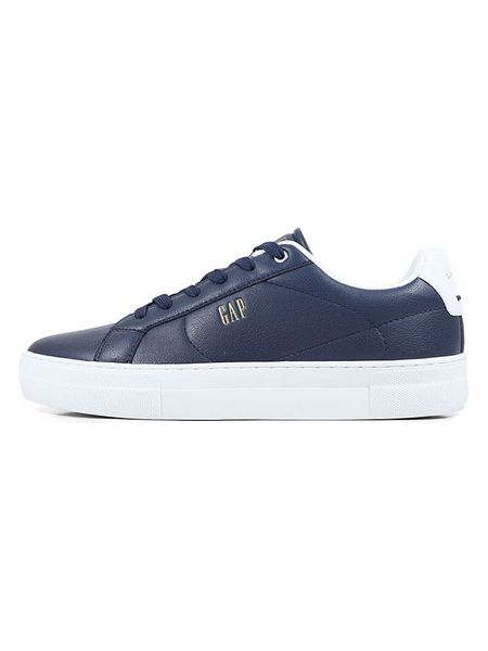 GAP Sneakersy "Portland" w kolorze granatowym rozmiar: 44. Niebieskie buty sportowe casual GAP, bez wzorów, bez zapięcia. Za 115.24 zł.