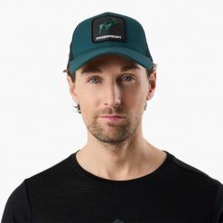 Czapka z daszkiem Unisex Swedemount Forest Cap. Zielone czapki z daszkiem SWEDEMOUNT, bez wzorów. Za 79.99 zł.