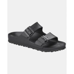 Klapki męskie Birkenstock Arizona Eva. Szare klapki Birkenstock, z materiału. Za 229.00 zł.