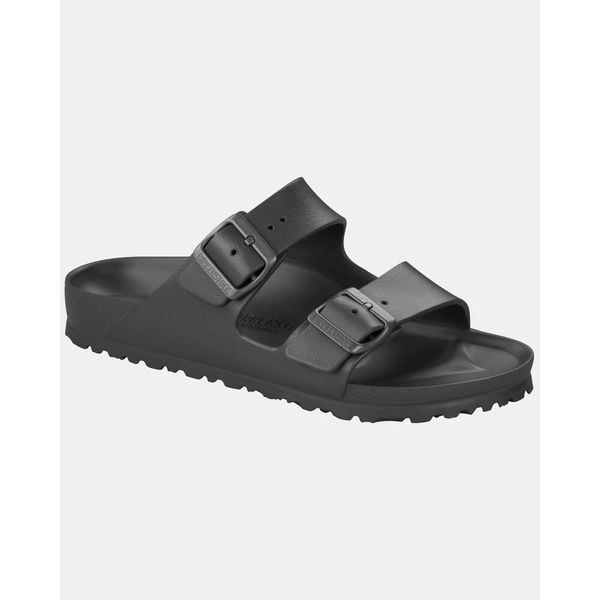 Klapki męskie Birkenstock Arizona Eva. Szare klapki Birkenstock, z materiału. Za 229.00 zł.