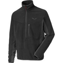 Polar "Selva" w kolorze czarno-szarym. Bluzy z polaru marki Salewa. W wyprzedaży za 216.95 zł.