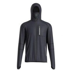 Polar z kapturem zapinany na zamek błyskawiczny Great Escapes Crater. Czarne bluzy z polaru GREAT ESCAPES, bez wzorów, z polaru, z kapturem. W wyprzedaży za 150.00 zł.