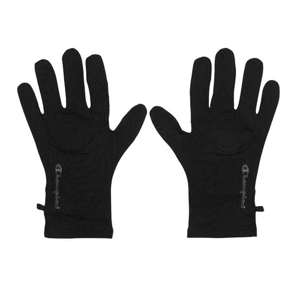 Męskie Rękawiczki Z Logo. Czarne rękawiczki Champion, bez wzorów. Za 112.99 zł.