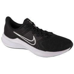 Buty do biegania męskie Nike Downshifter 11. Czarne buty do biegania Nike, bez wzorów, z materiału, bez zapięcia, do biegania, nike downshifter. Za 401.00 zł.